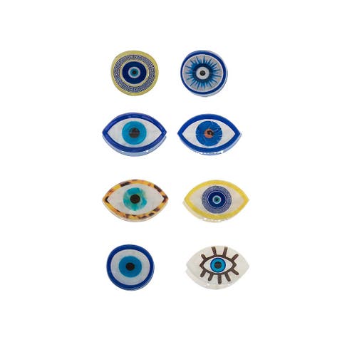 Evil Eye Mini Claw Clip Set