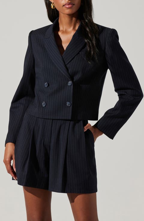Preston Pinstripe Blazer