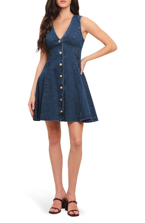 Denim Minidress