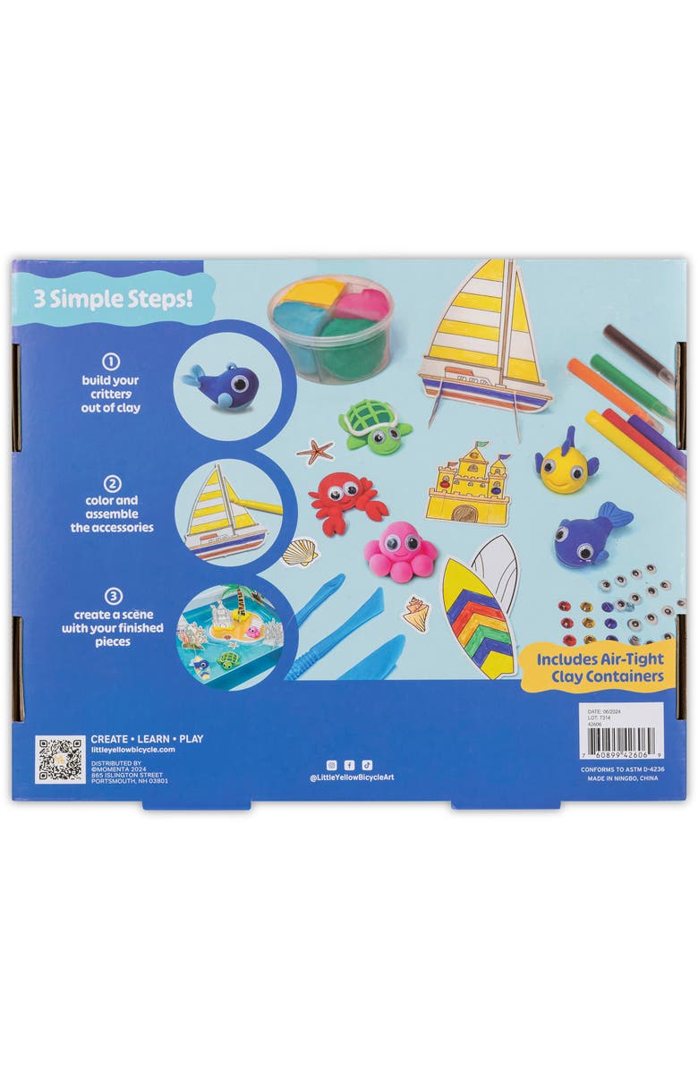 Little Yellow Bicycle Island Adventure Craft Kit 92Pcs, Alternate, color, Multicolored