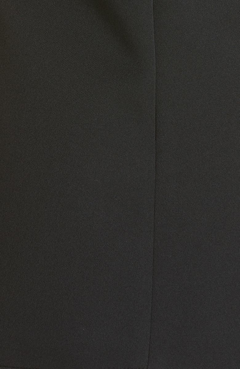 Courrèges Workwear Square Neck Cutout Minidress, Alternate, color,