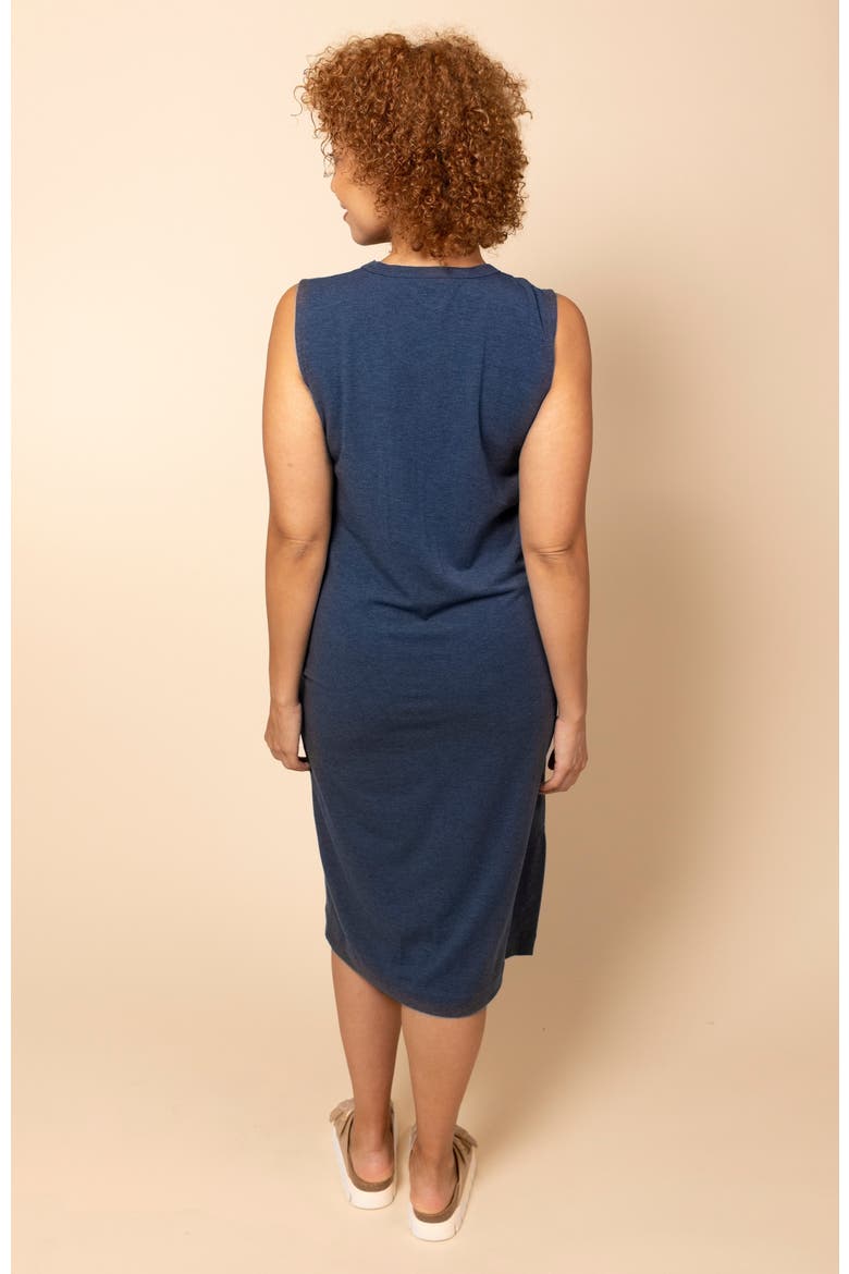 Plus Sophie Tank Jersey Dress 2.0, Alternate, color, Heather Lake
