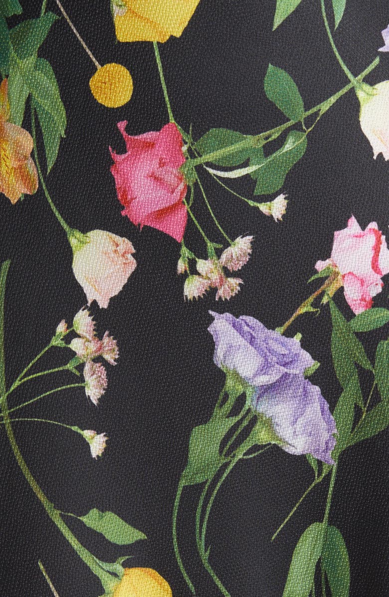 Ted Baker London Addilin Floral Sleeveless Dress, Alternate, color, 