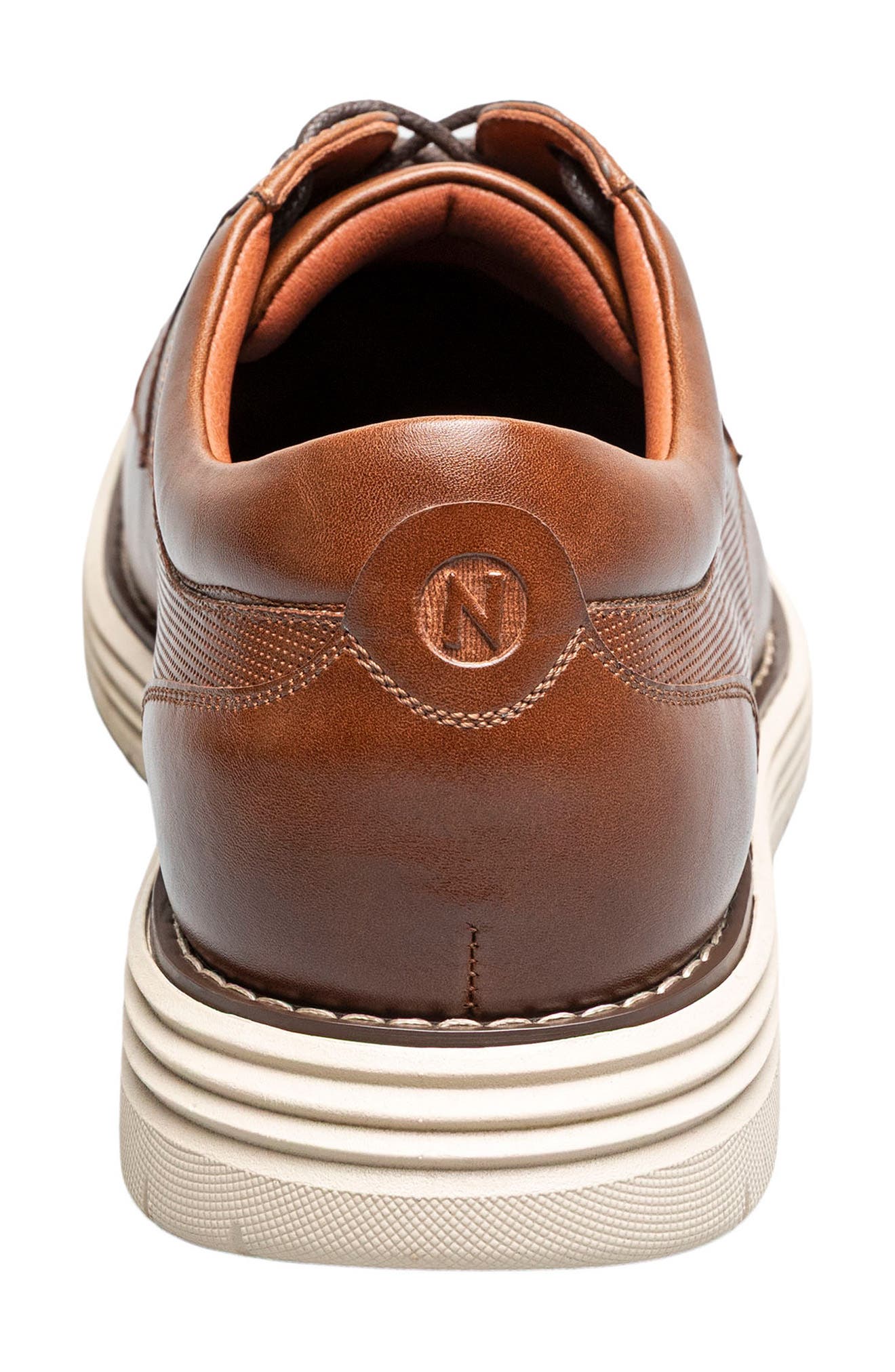 Merlin Plain Toe Oxford, Alternate, color, COGNAC MULTI