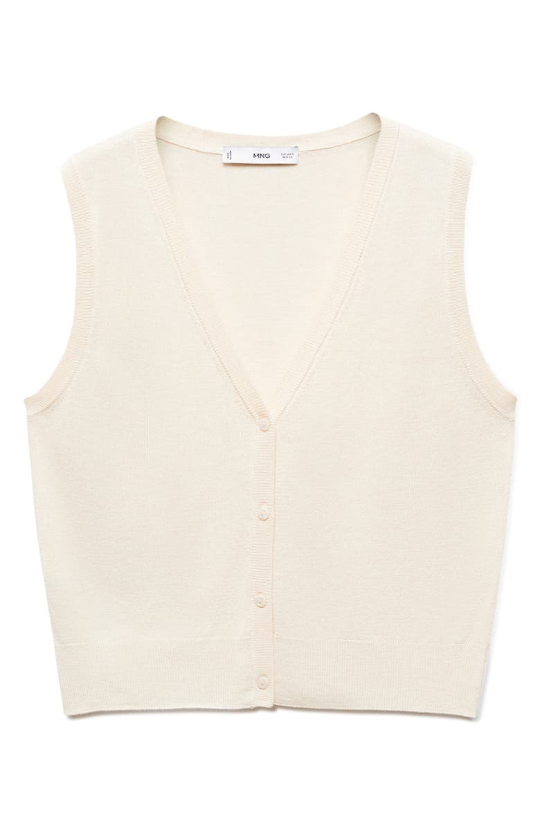MANGO Lightweight Sweater Vest, Alternate, color, 
