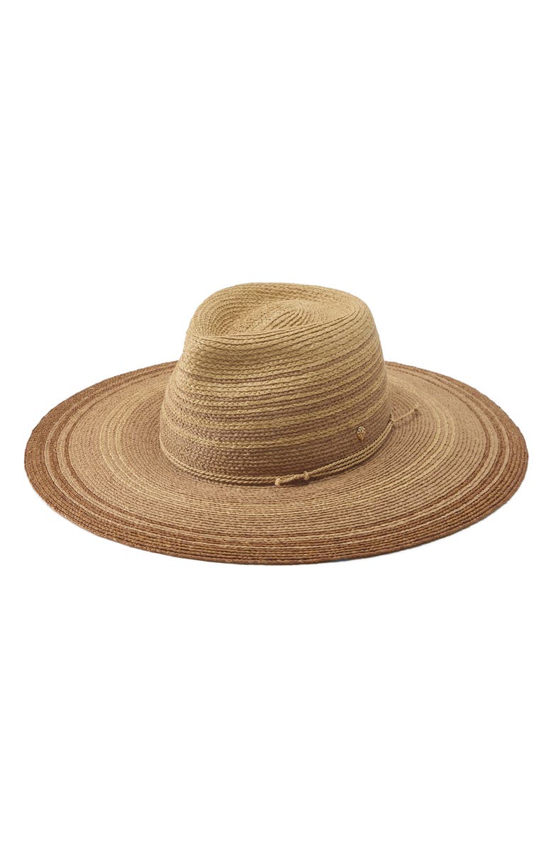 Helen Kaminski Iluka Raffia Sun Hat, Main, color, Natural Ombre