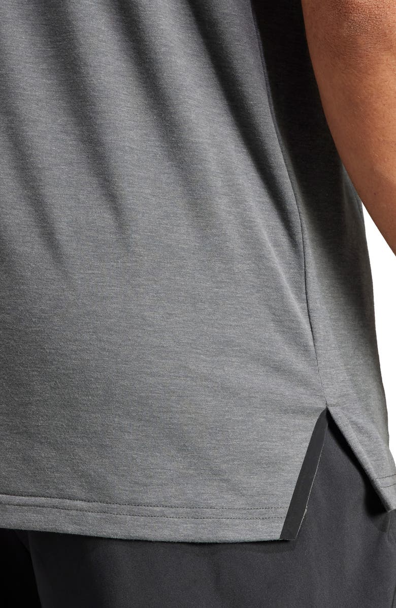 adidas AEROREADY Performance T-Shirt, Alternate, color, Solid Grey