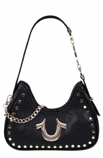 True Religion Studded Horseshoe Shoulder Bag