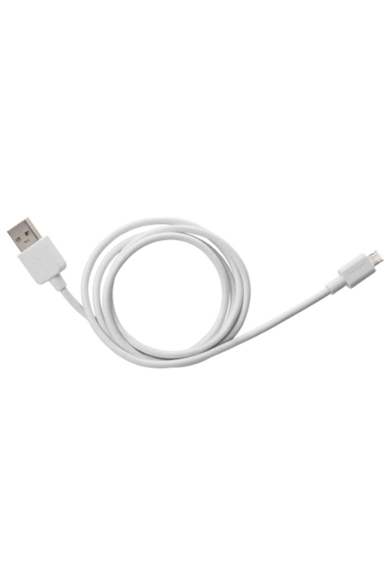 USB A to Micro USB Cable 3.3ft, Main, color, White