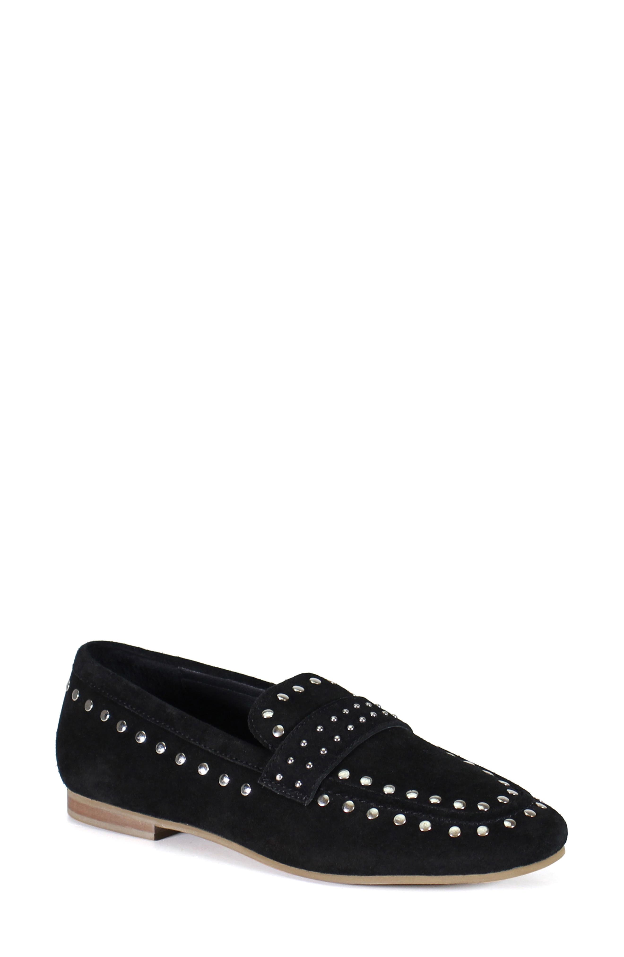 Diba True Canyon Studded Loafer, Main, color, Black