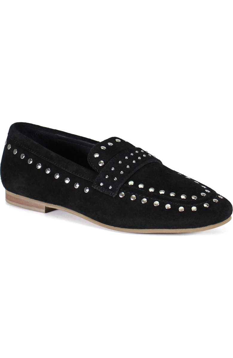 Diba True Canyon Studded Loafer, Main, color, Black