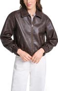 Levi's Faux Leather Bomber Jacket