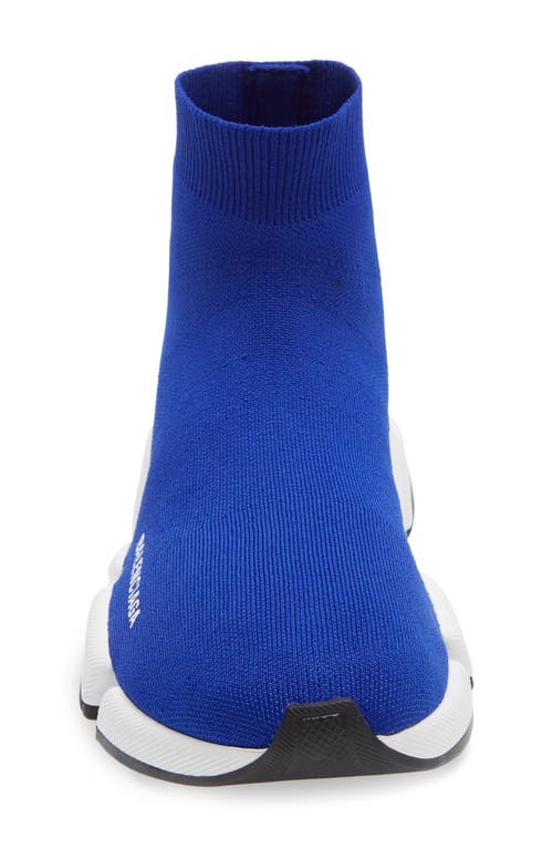 Balenciaga Speed 2.0 Sock Sneaker In Blue