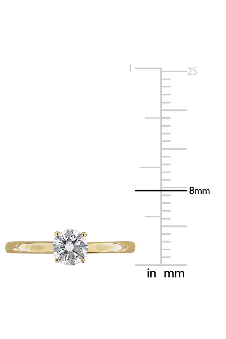 1/2 CTW Lab-Grown Diamond Solitaire Ring 14k, Alternate, color, Yellow Gold