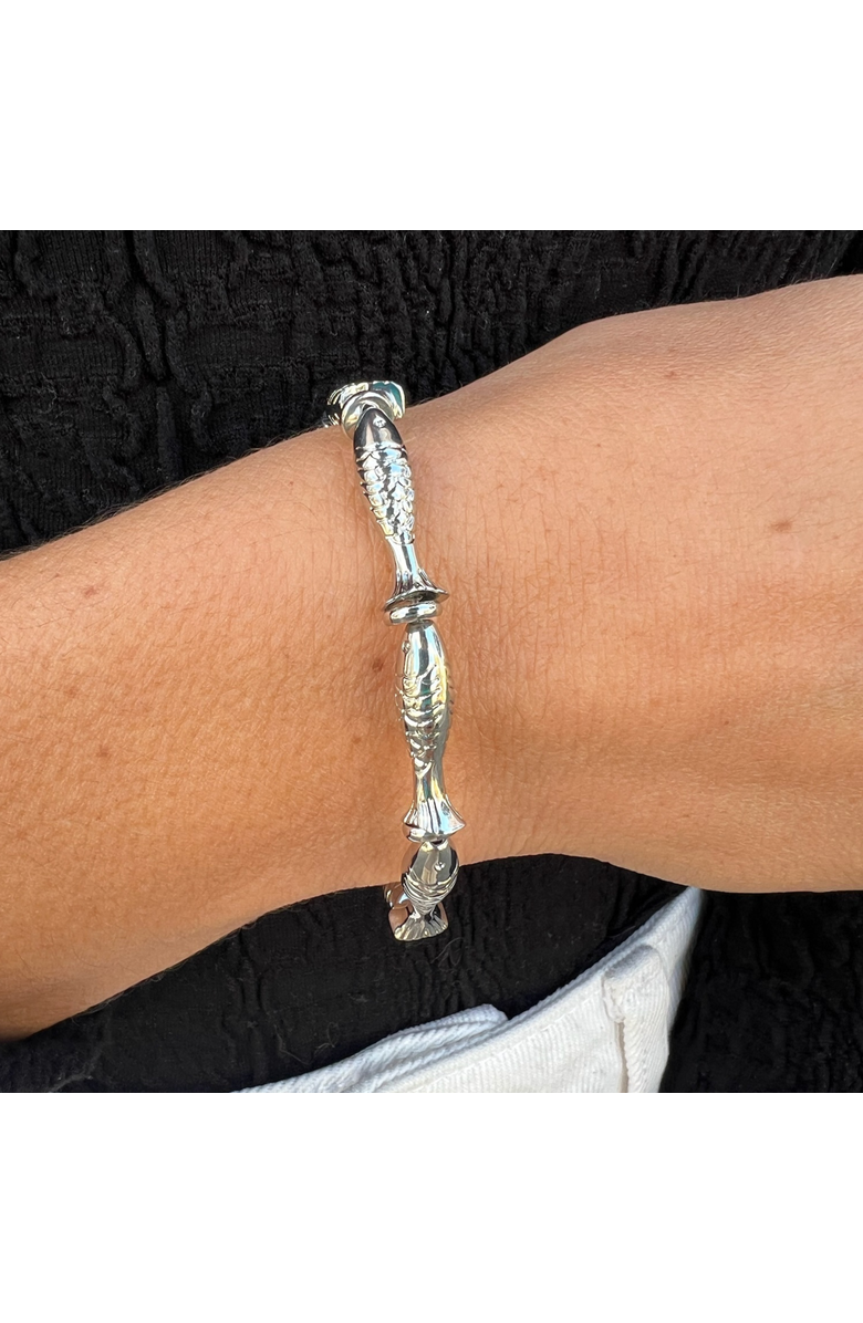 HOLST+LEE Reeled In Bracelet, Alternate, color, Silver