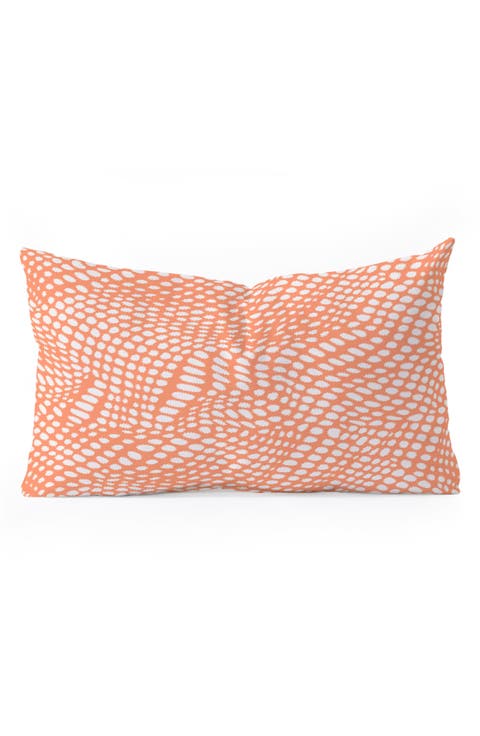 Wagner Campelo Dune Dots Lumbar Throw Pillow