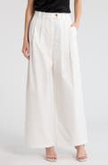 DÔEN Lisa Wide Leg Cotton Pants