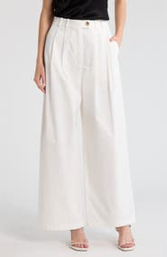 DÔEN Lisa Wide Leg Cotton Pants