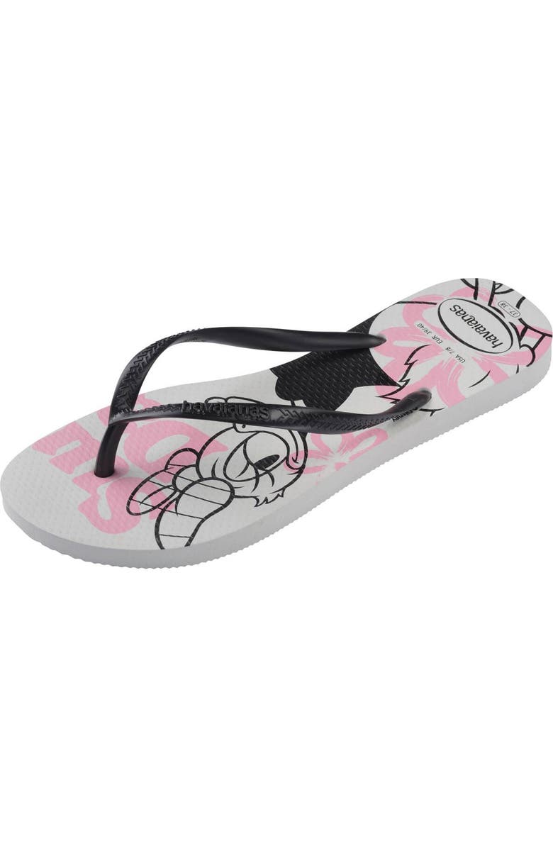 Havaianas x Disney Slim Flip Flop, Alternate, color,