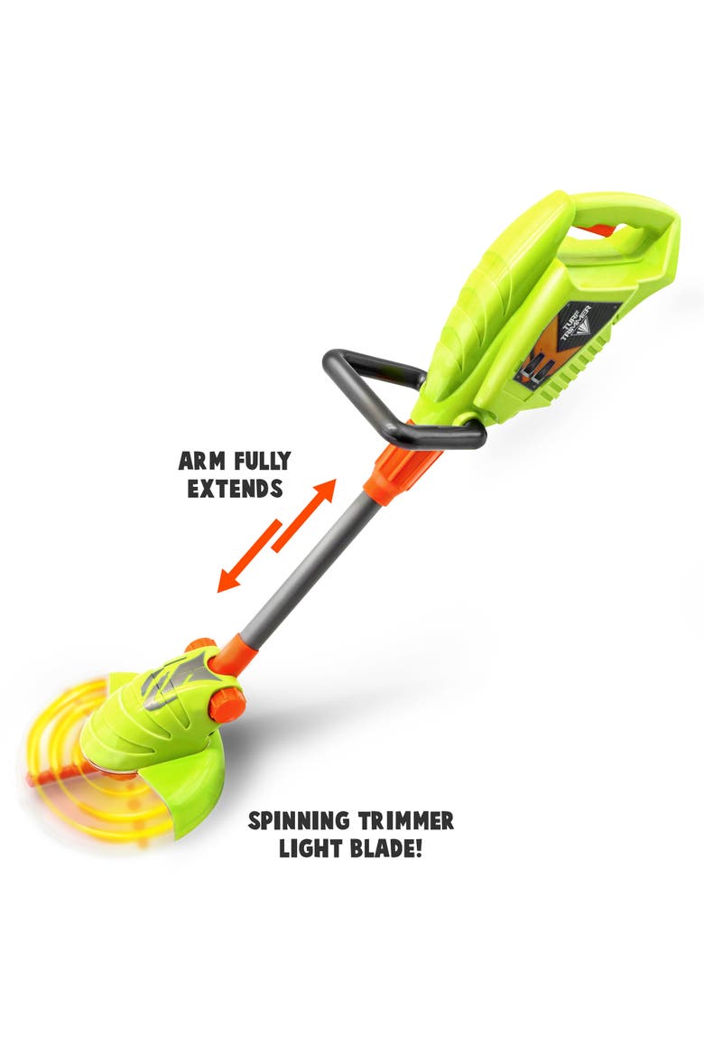 Lights and Sound Weed Trimmer Kids Yard Work Toy, Alternate, color, Multicolored