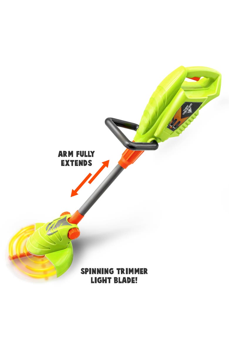 Lanard Lights and Sound Weed Trimmer Kids Yard Work Toy, Alternate, color, Multicolored