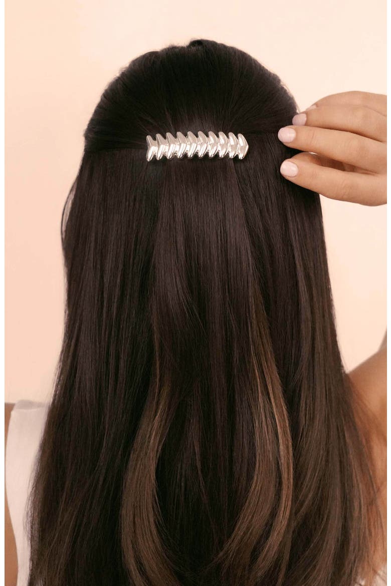 Moderna Barrette, Alternate, color, GOLD