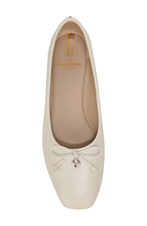 Sam Edelman Meadow Ballet Flat In Modern Ivory