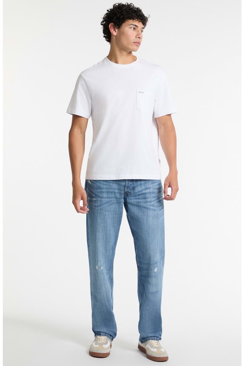 G16 Relaxed Straight Leg Jeans, Alternate, color, LIGHT BLUE