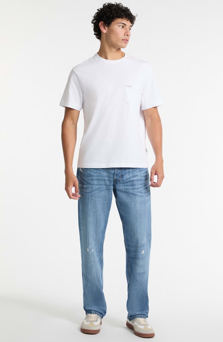 GUESS JEANS G16 Relaxed Straight Leg Jeans, Alternate, color, Light Blue