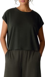 Eileen Fisher Crewneck Rib Top
