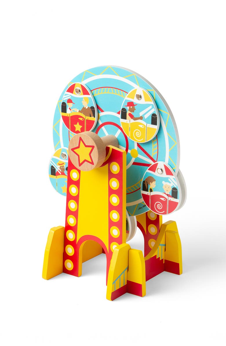 Bigjigs Rail Ferris Wheel, Main, color, Multicoloured