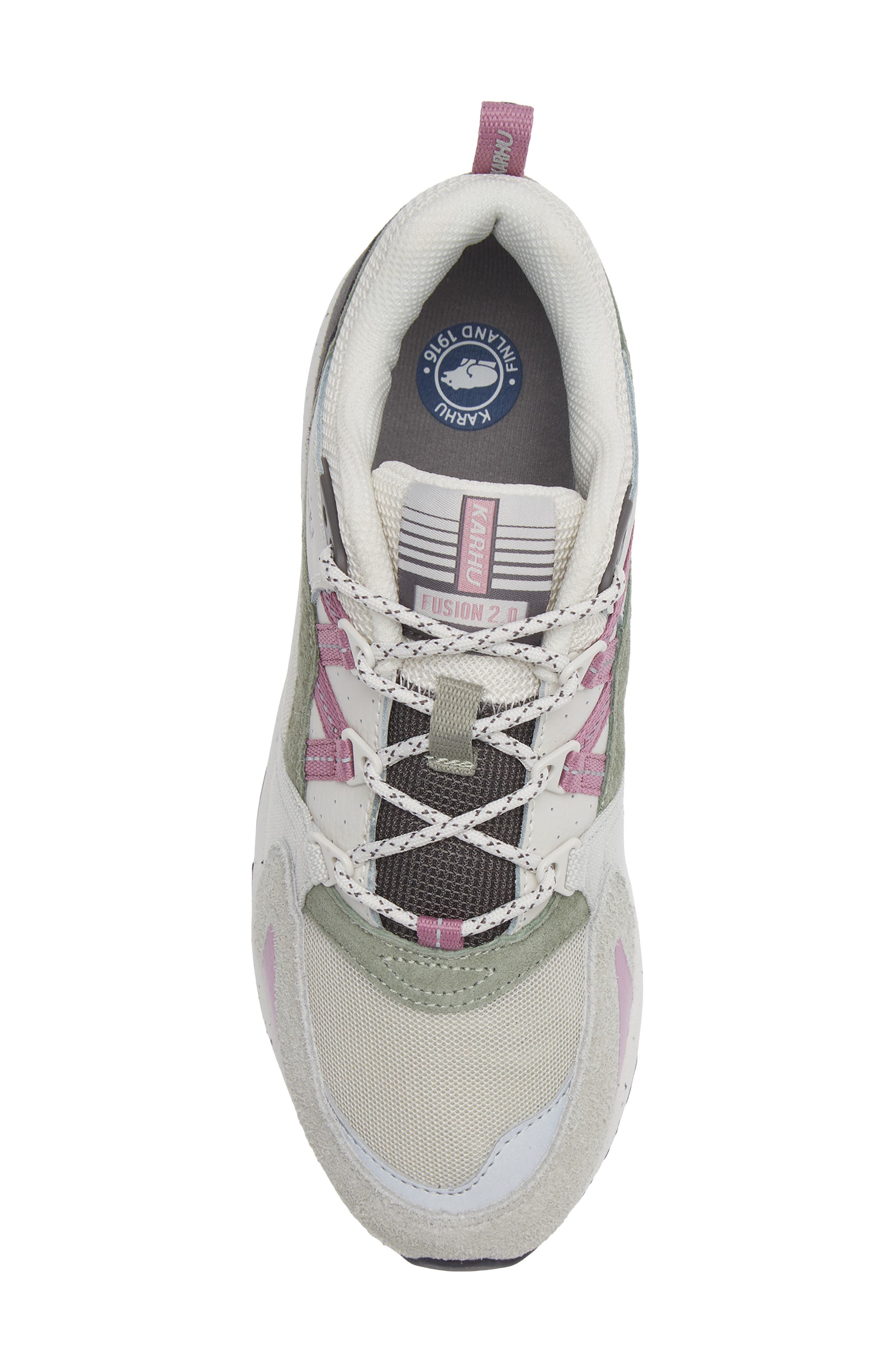 Karhu Gender Inclusive Fusion 2.0 Sneaker, Alternate, color, Dark Gull Gray / Lilas