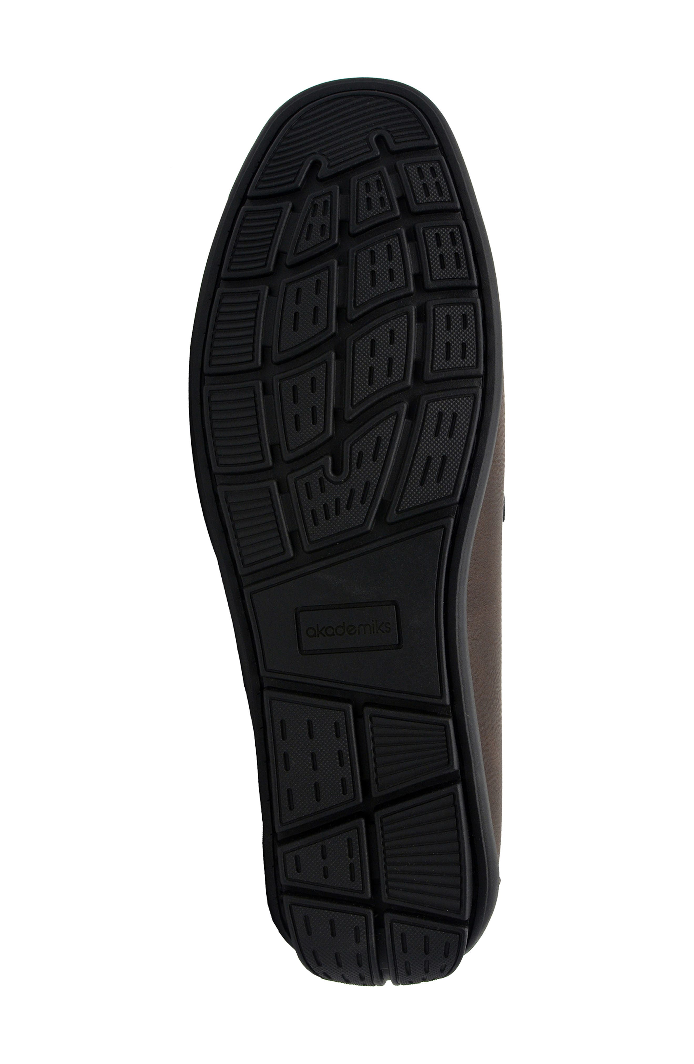 AKADEMIKS Ogden Bit Driving Loafer, Alternate, color, Brown