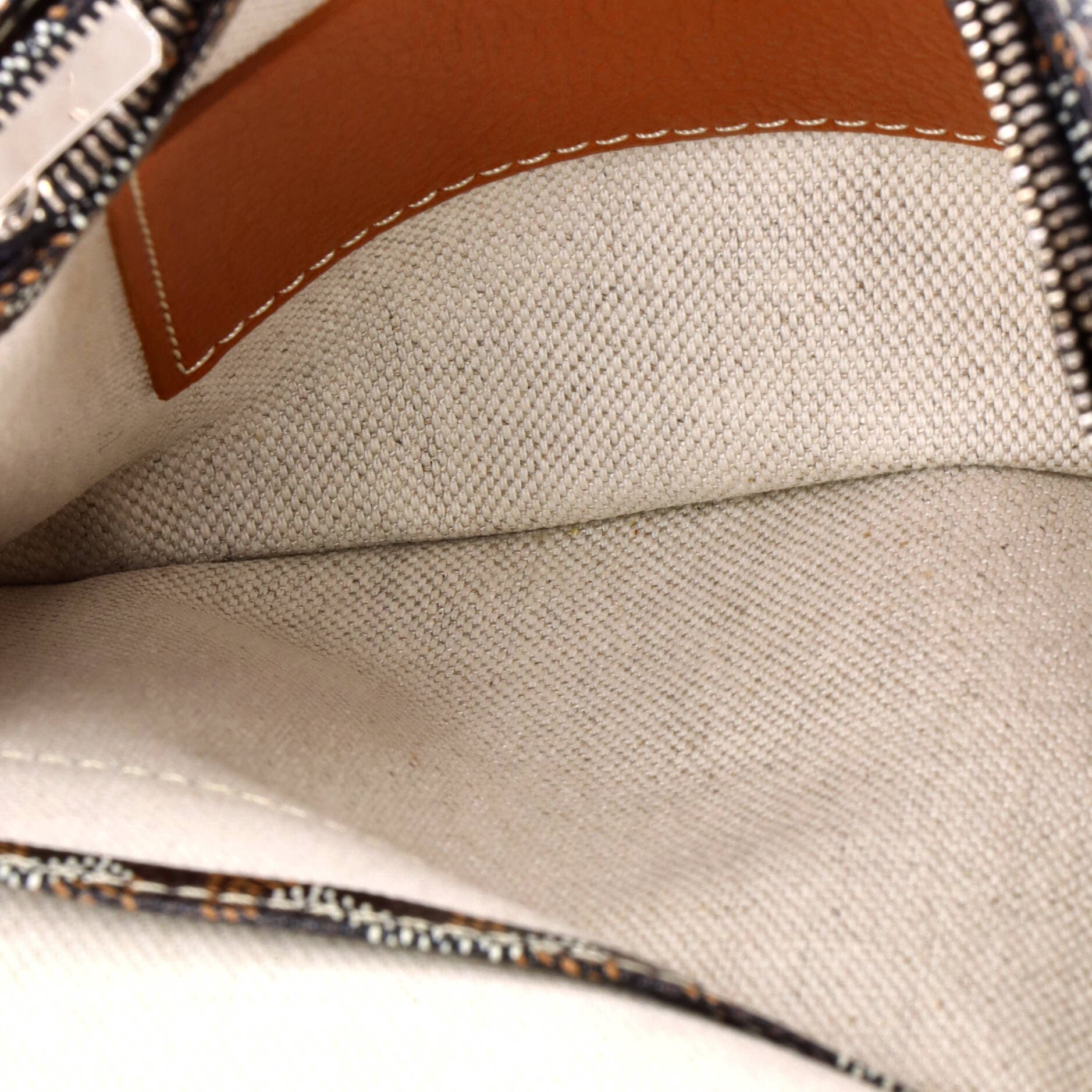 Plumet Clutch Wallet Printed Coated Canvas, Alternate, color, Brown