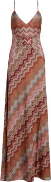 Missoni Snakeskin Zigzag Raschel Knit Dress