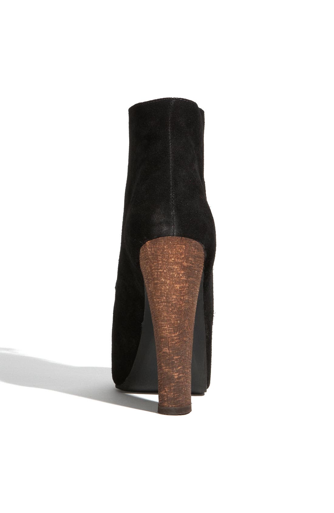 'Lita' Bootie, Alternate, color, BLACK SUEDE