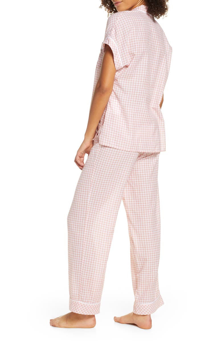 Madewell Gingham Check Bedtime Pajamas, Alternate, color, 