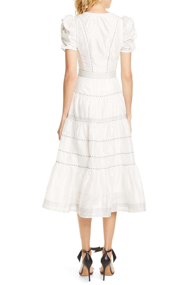 Ulla Johnson Odilie Midi Dress, Alternate, color, 