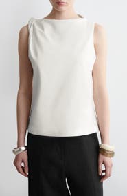 COS Drape Sleeveless Top