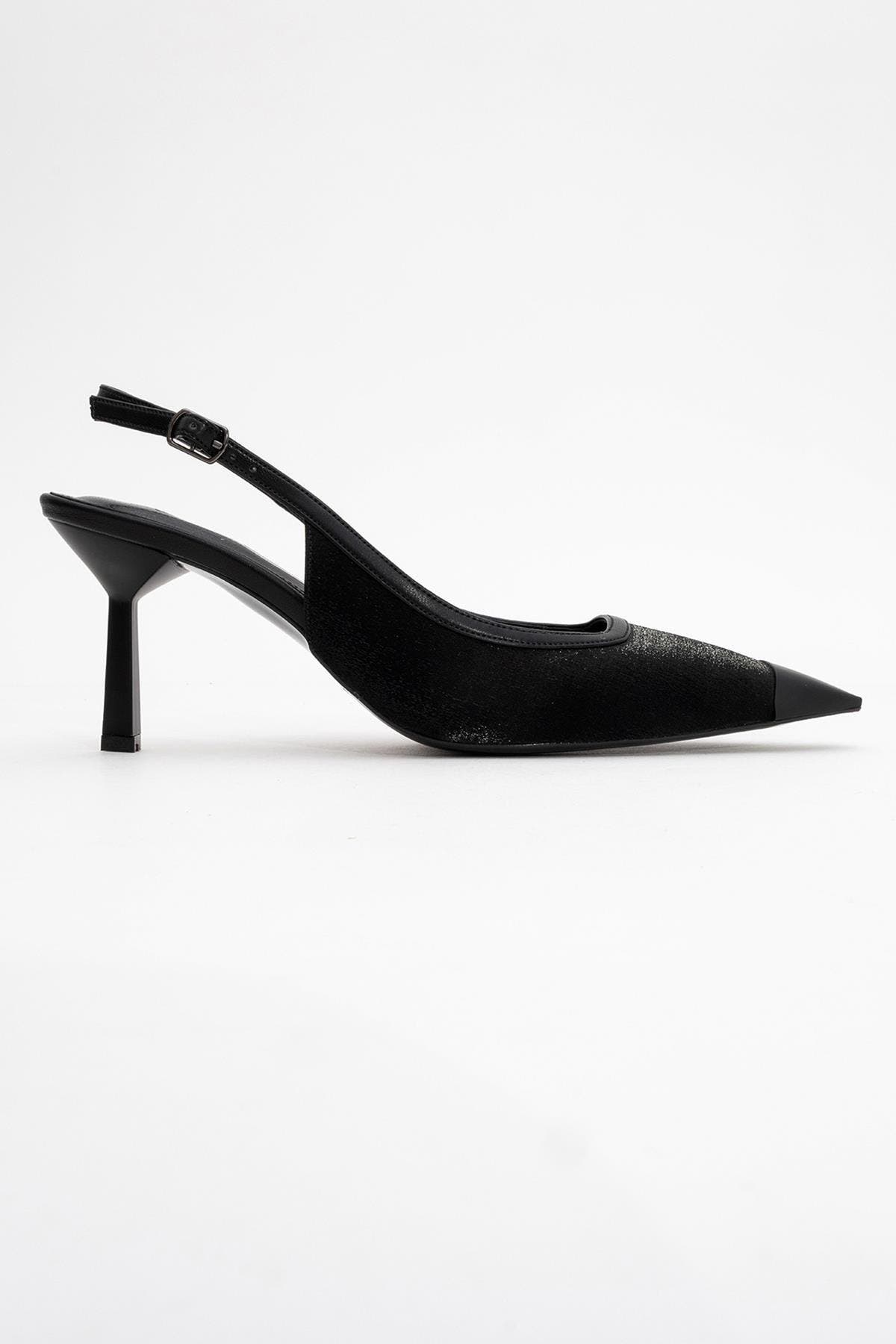 Prologue Shoes Alive Satin Pointed Toe Pump, Alternate, color, Black Satin
