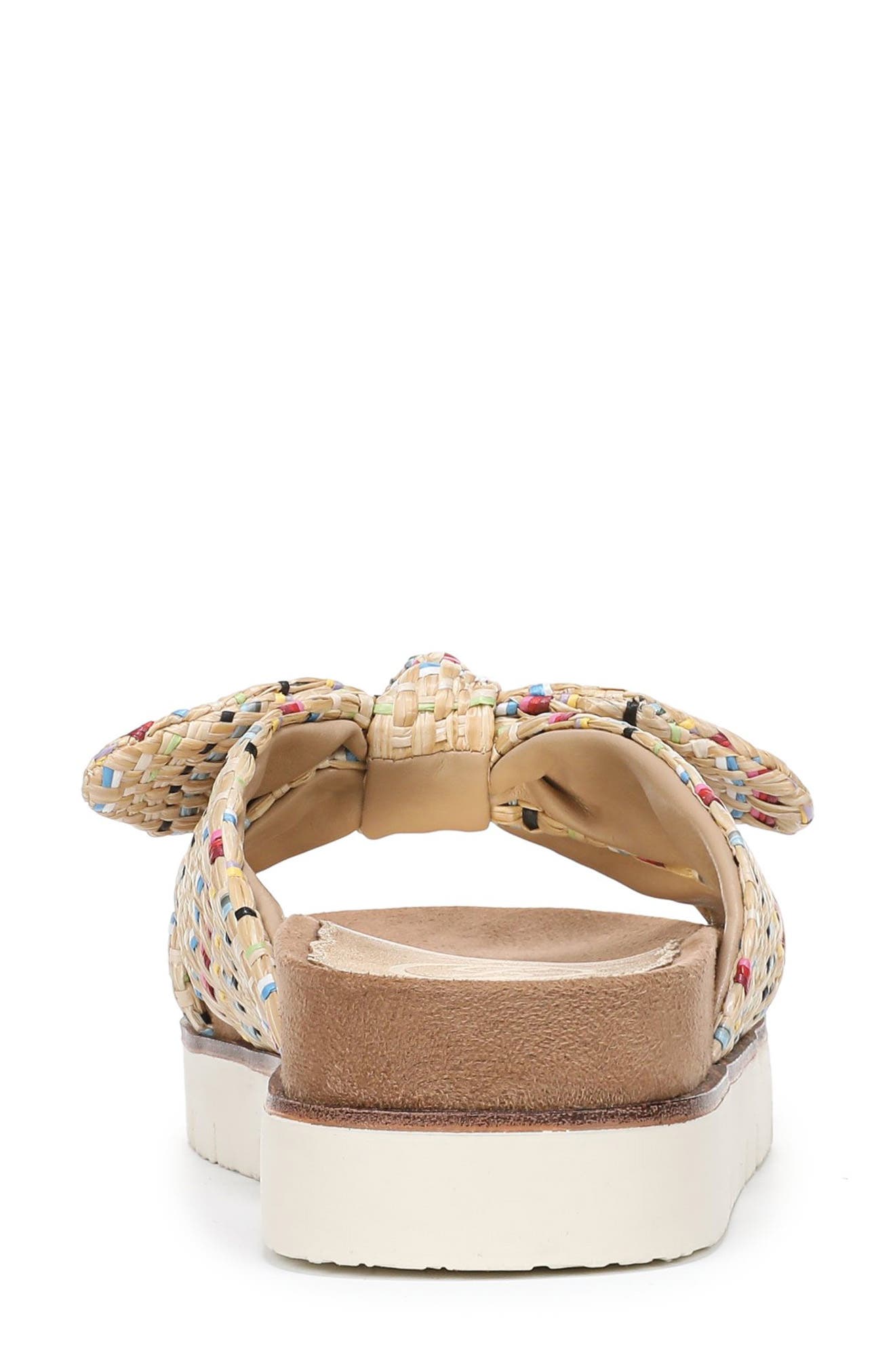 Astrid Knot Slide Sandal, Alternate, color, MULTI