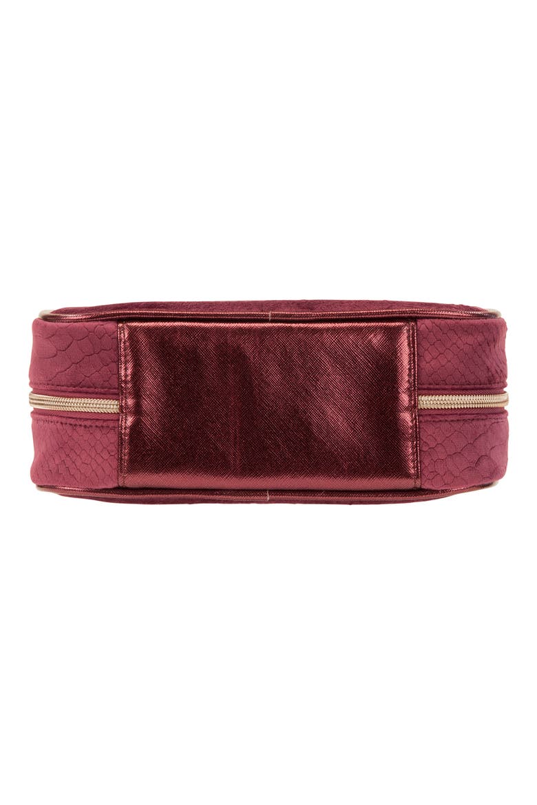 French Kiss Marais ML Traveler Cosmetics Case, Alternate, color, NO COLOR