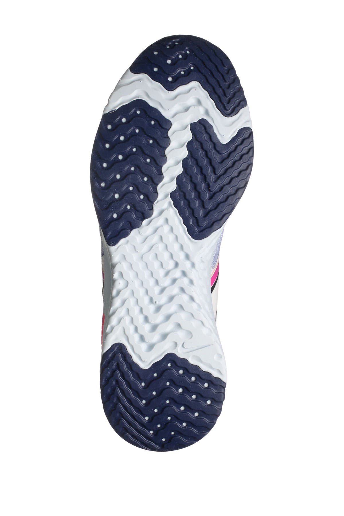 Odyssey React 2 Flyknit Running Shoe, Alternate, color, 146 WHITE/BLUE VOID-HYPER PINK
