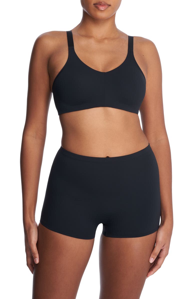 Natori Power Comfort Underwire Sports Bra, Alternate, color, Black