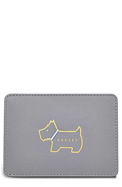 Small Heritage Dog Outline Card Case