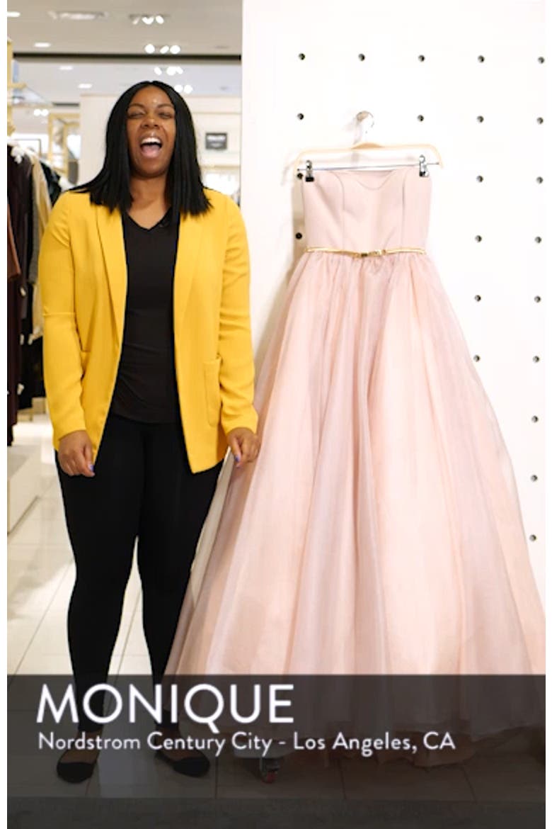 Strapless Belted Ballgown video