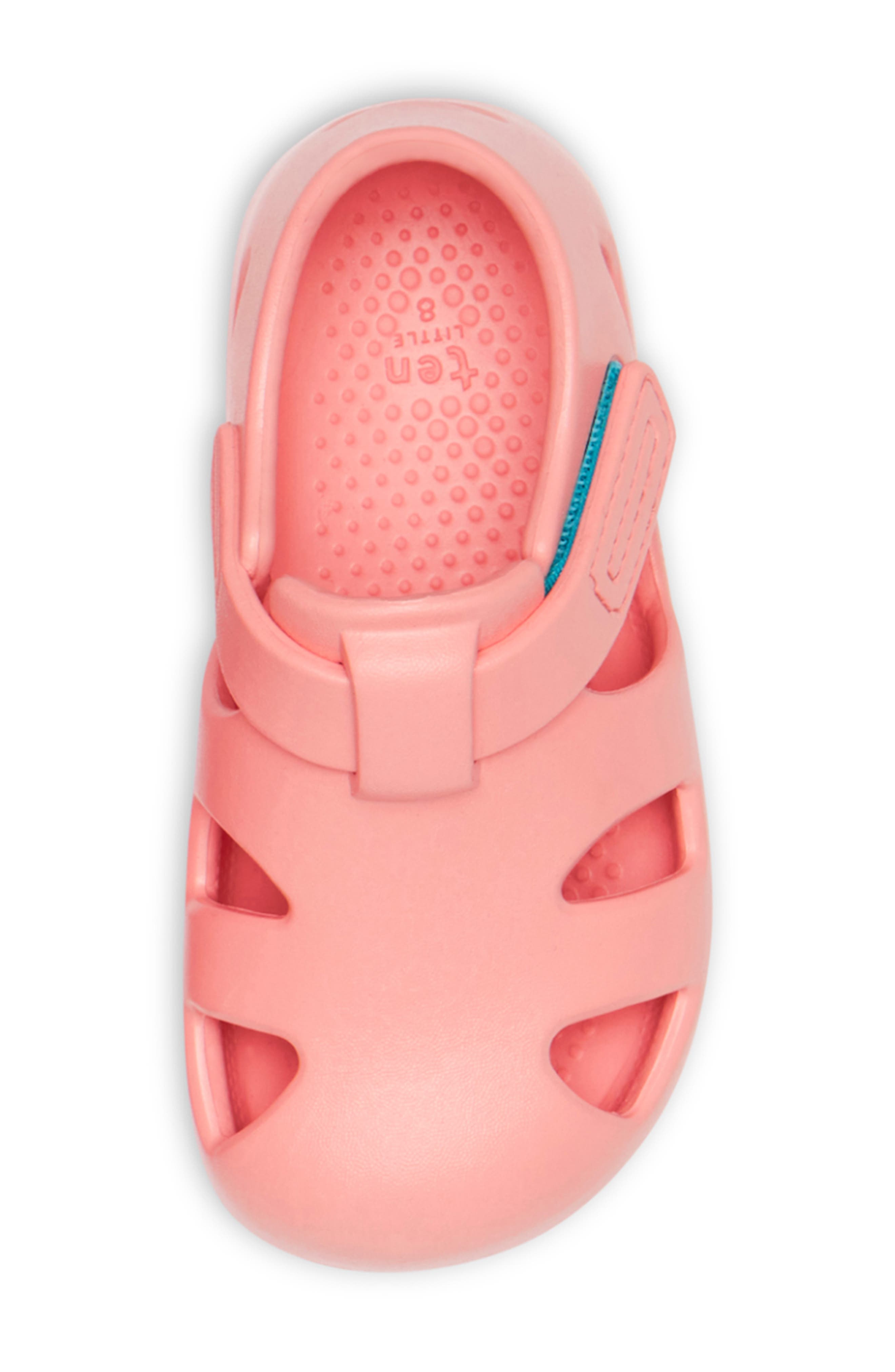 Ten Little Splash Water Friendly Sandal, Alternate, color, Pink Lemonade