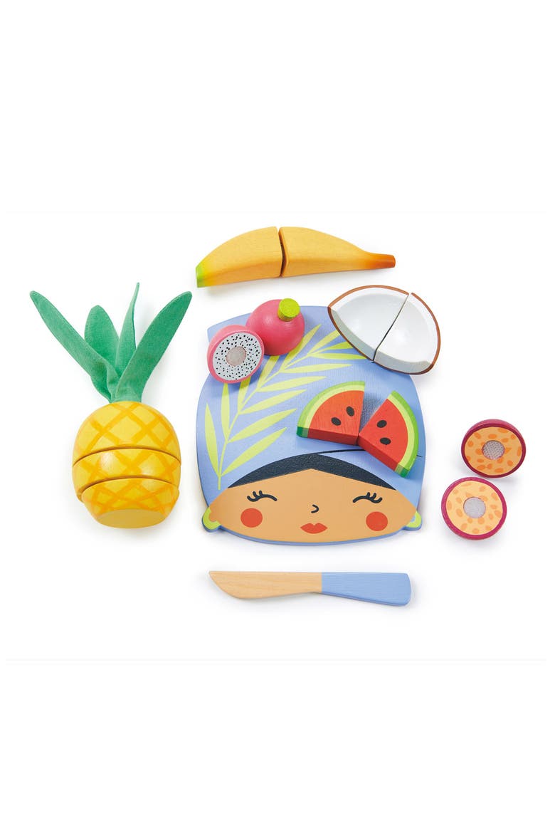 Tropical Fruit Cutting Board Playset, Alternate, color, MULTI