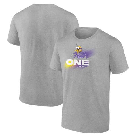 Men's  Heather Gray Minnesota Vikings As One Skol T-Shirt