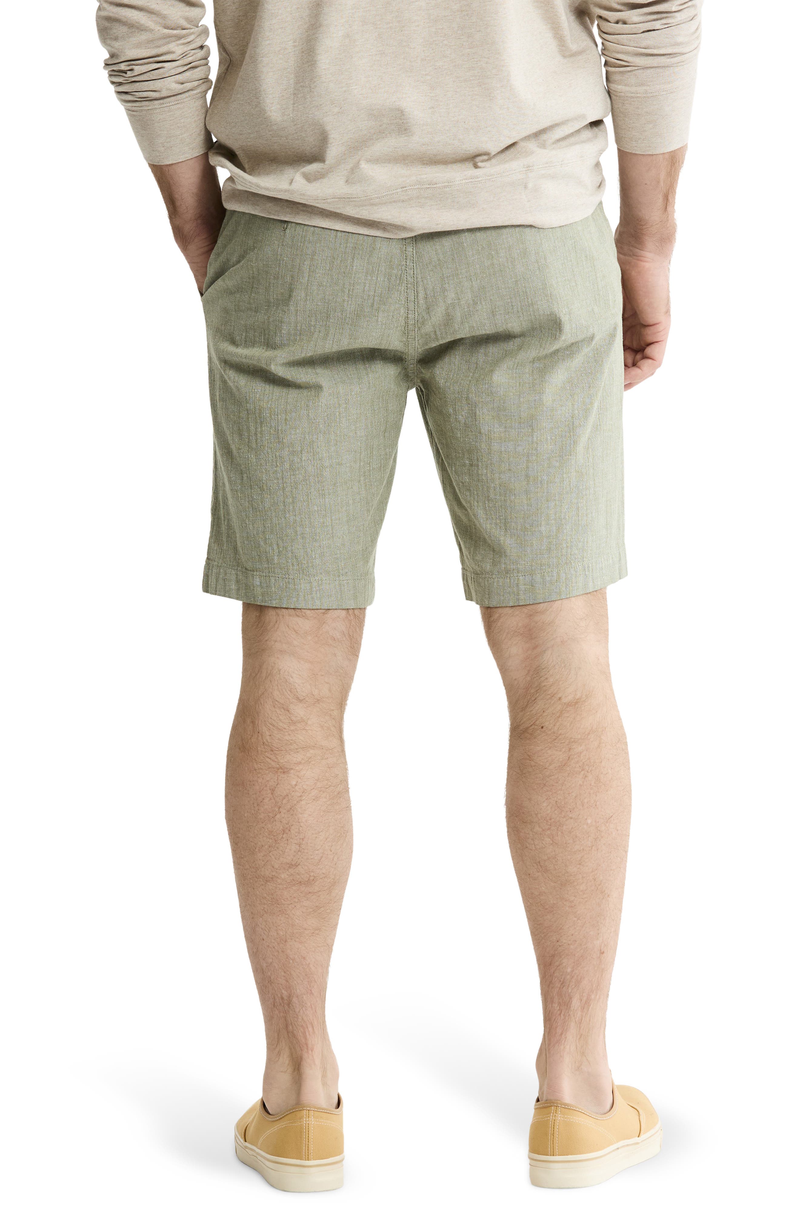 Stretch Cotton Chambray Shorts - image 2